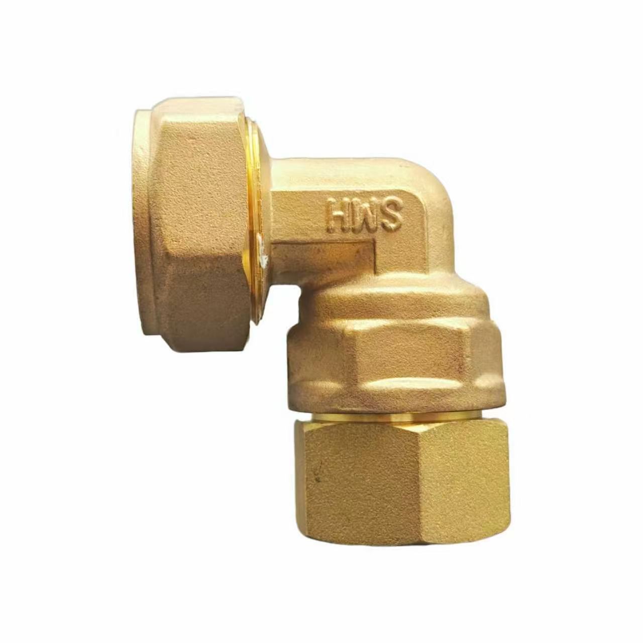 Codo roscado interno de tubo de aluminio-plástico