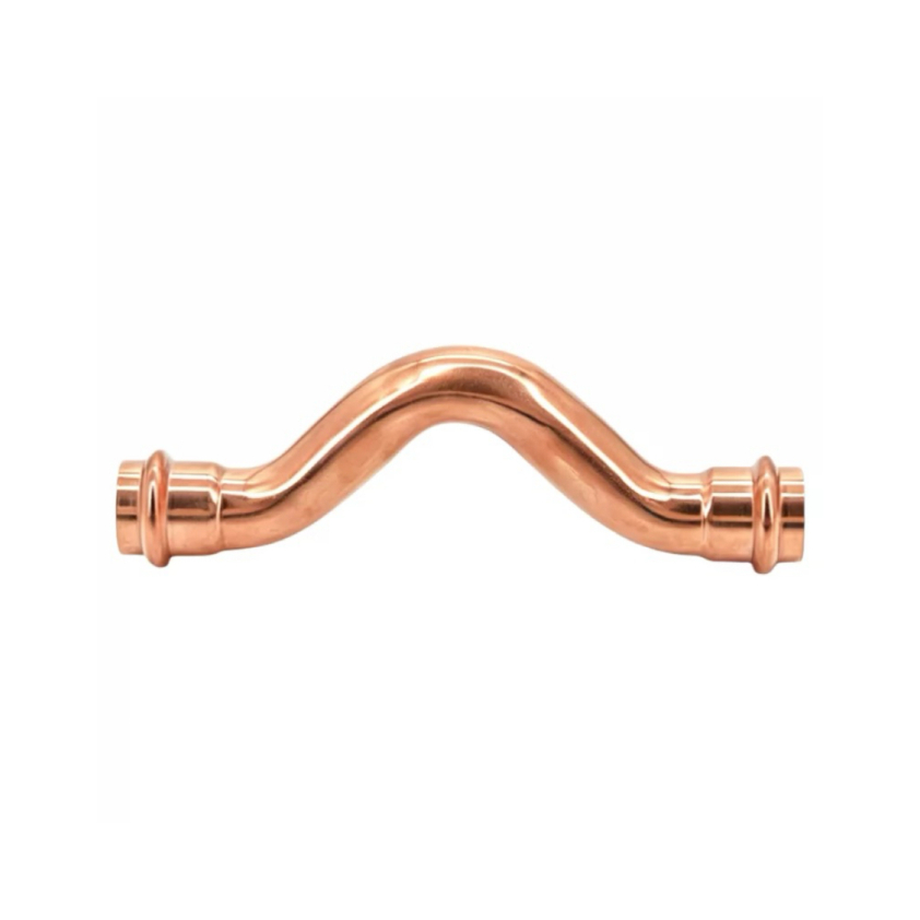 Conector de ponte de tubo de dobre prensa