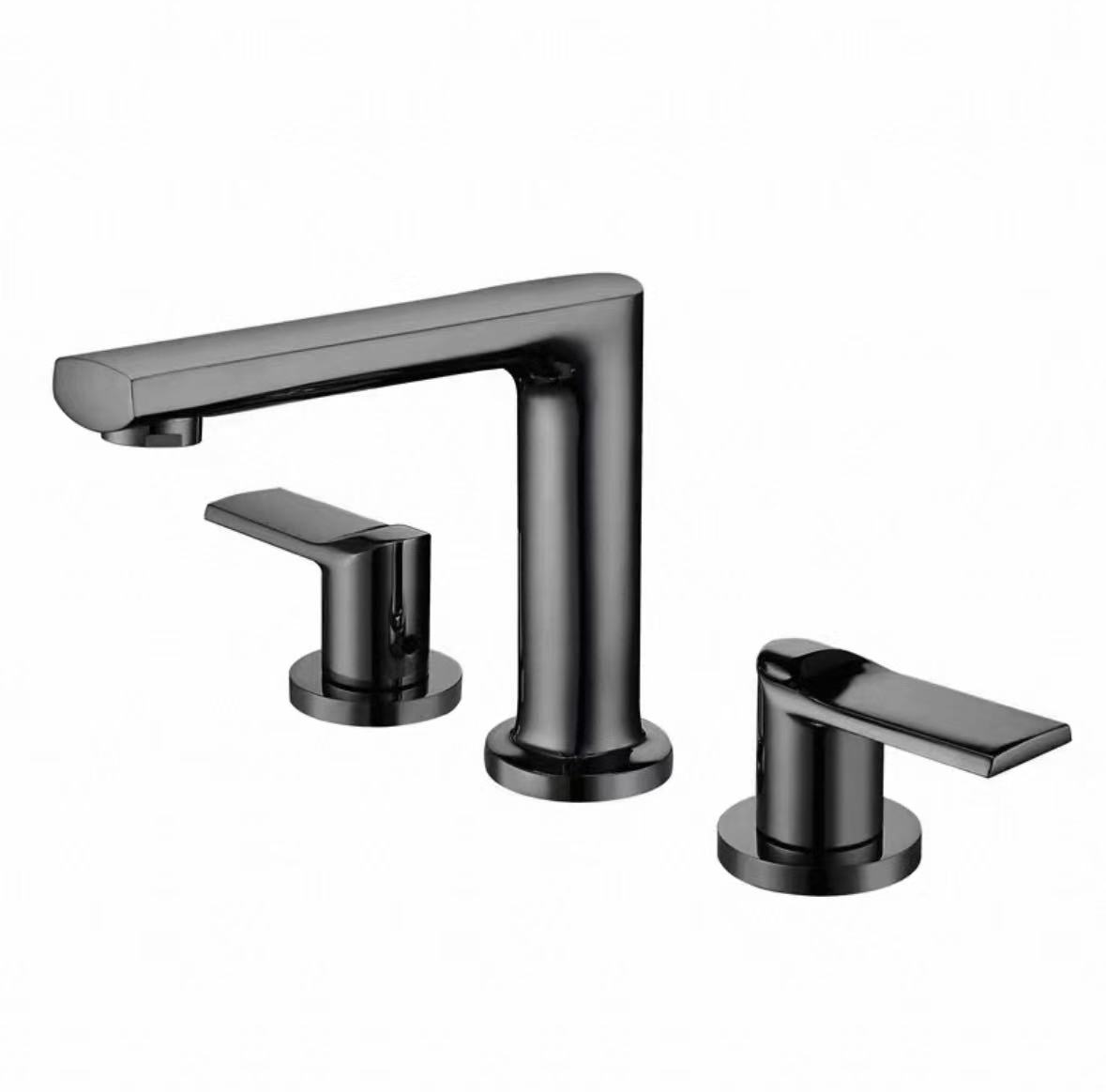Grifo de tres asas con espello negro brillante