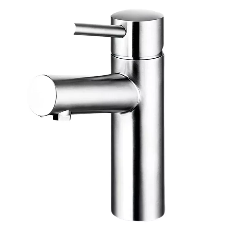 Grifo de lavabo frío e quente dun mango