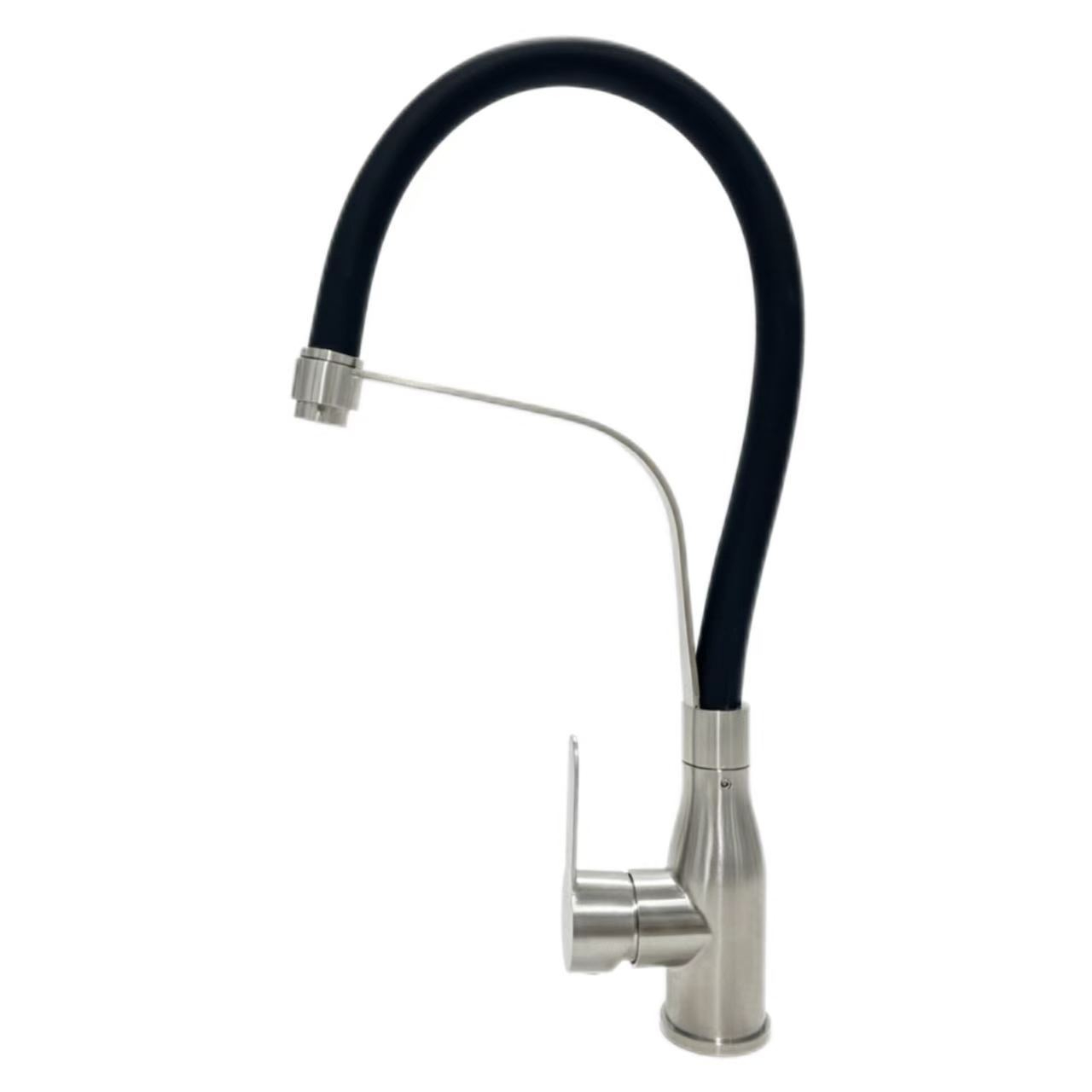 Grifo de auga fría e quente universal extraíble flexible de silicona