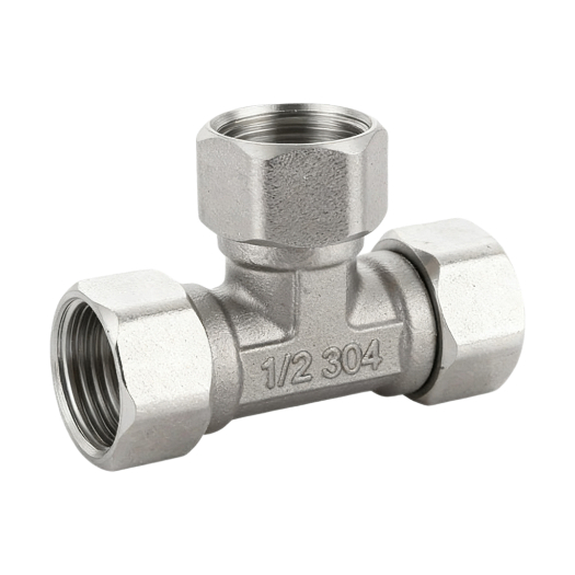 Conector en T de rosca hembra Unión