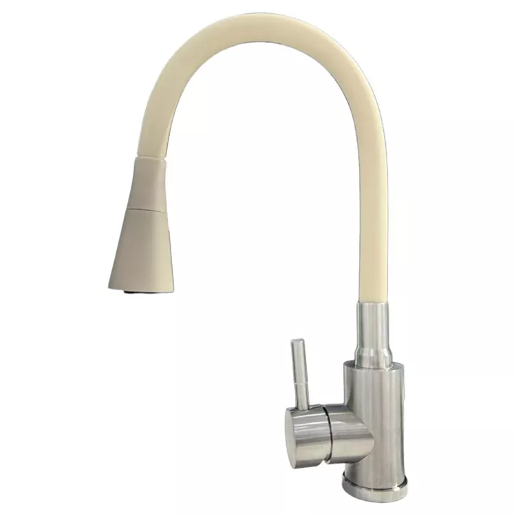 Grifo de cociña quente e frío de modo dual giratorio universal