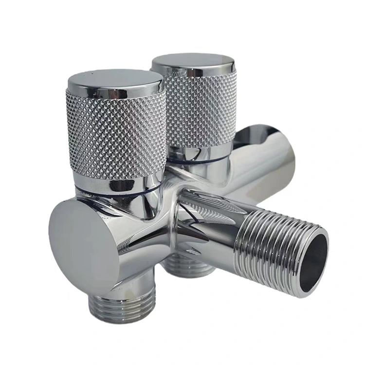 Válvula de doble ángulo montada en pared